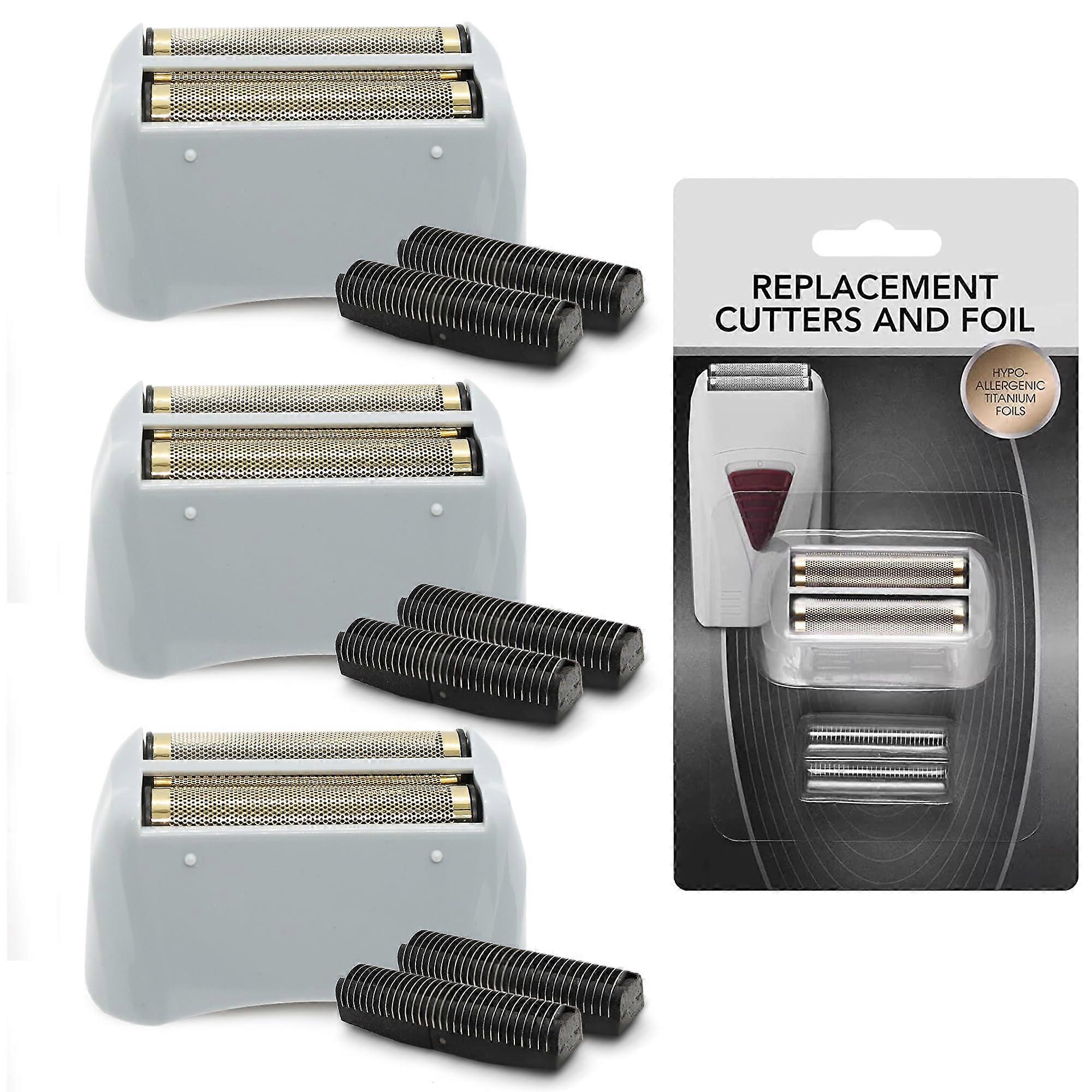 Replacement Foil and Blades for Andis ProFoil Lithium TS1 TS2 Shaver, Smooth Close Shave, 3 Pack