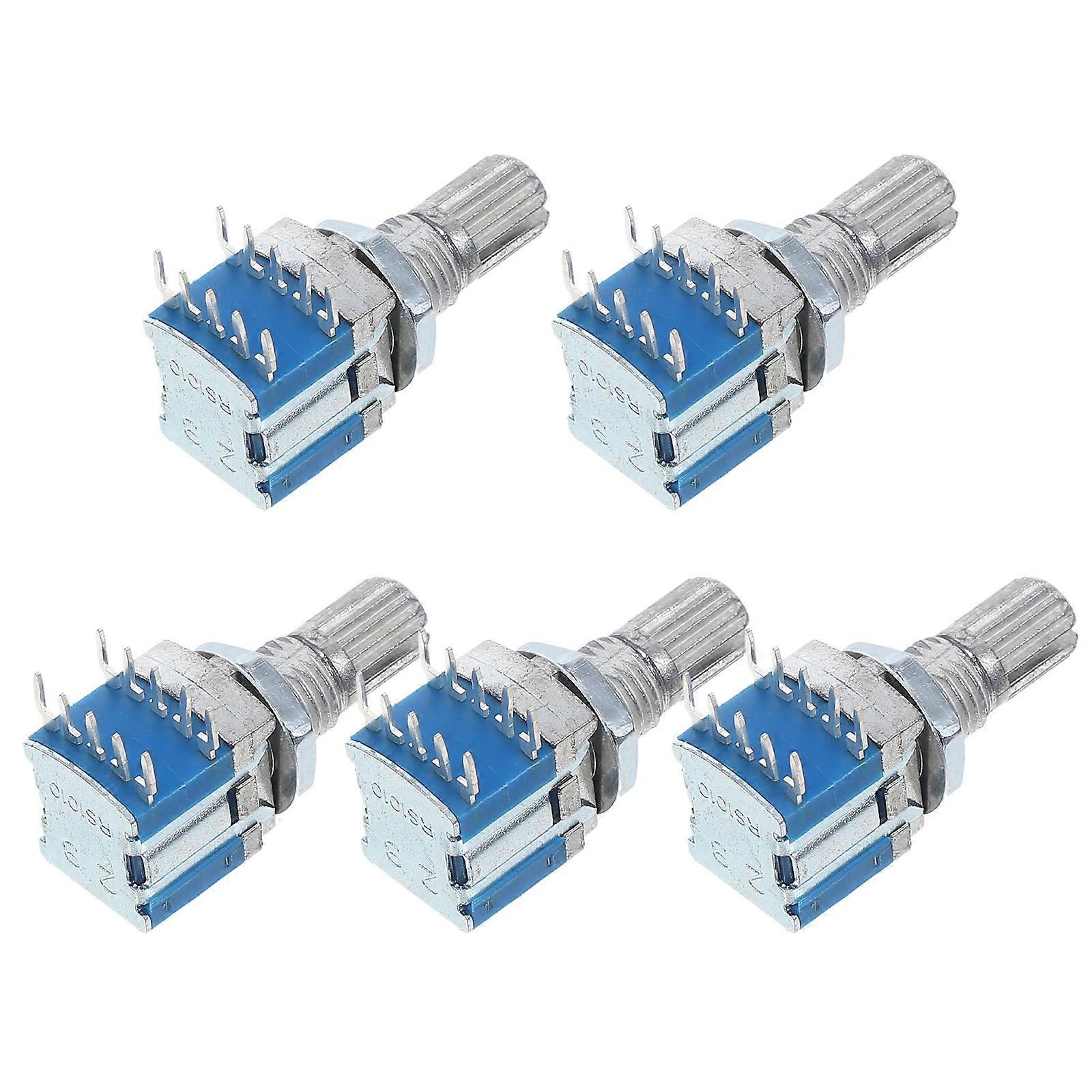 Rotary Encoder Metal Switch for Precise Audio and Industrial Control 10Pcs