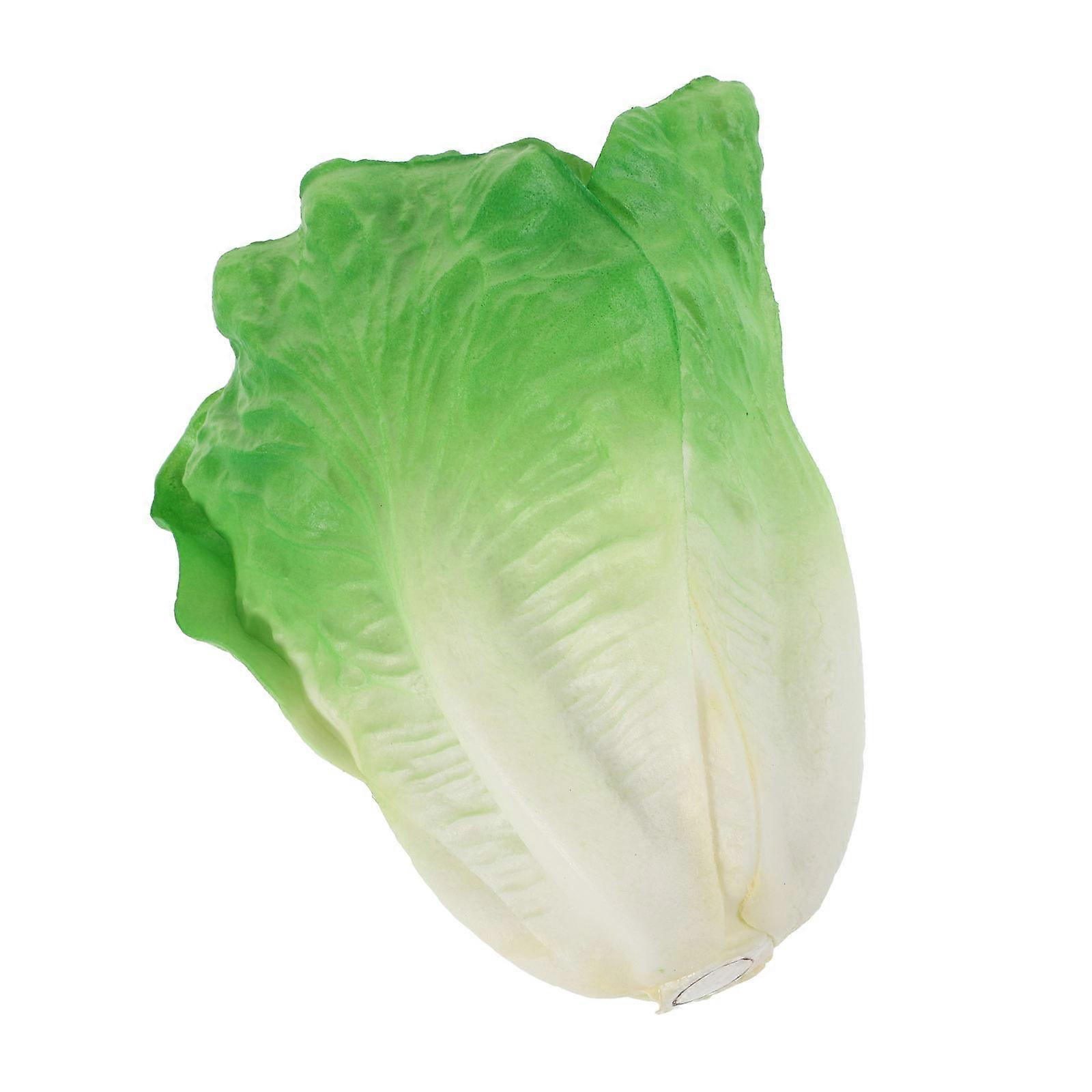 Simulation Lettuce Artificial Lettuce for Decoration Multi Color Lifelike Vegetable