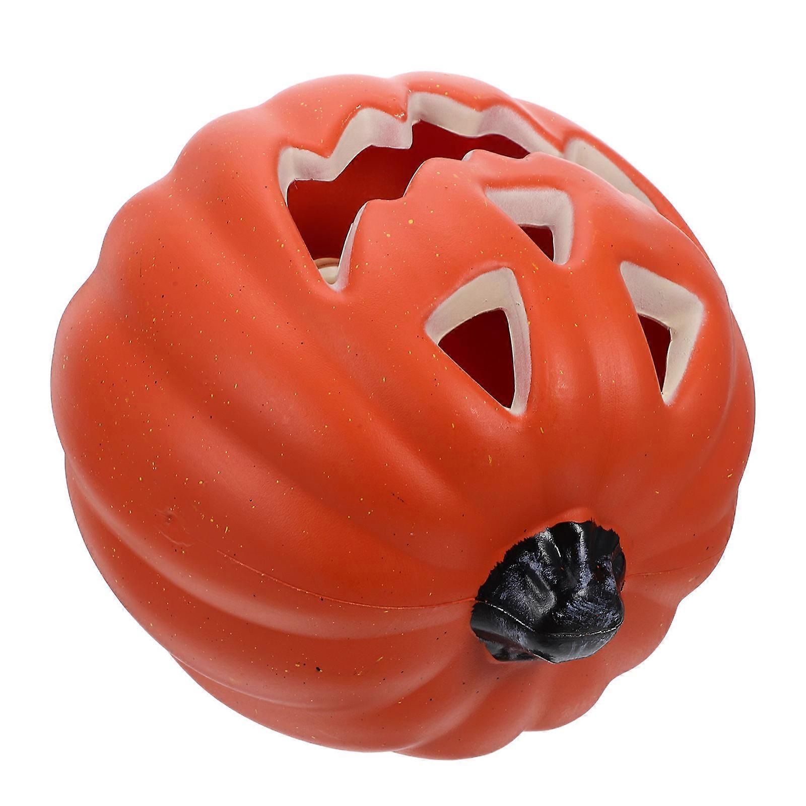 Pumpkin Light Glowing Pumpkin Lantern Halloween for Decor Orange