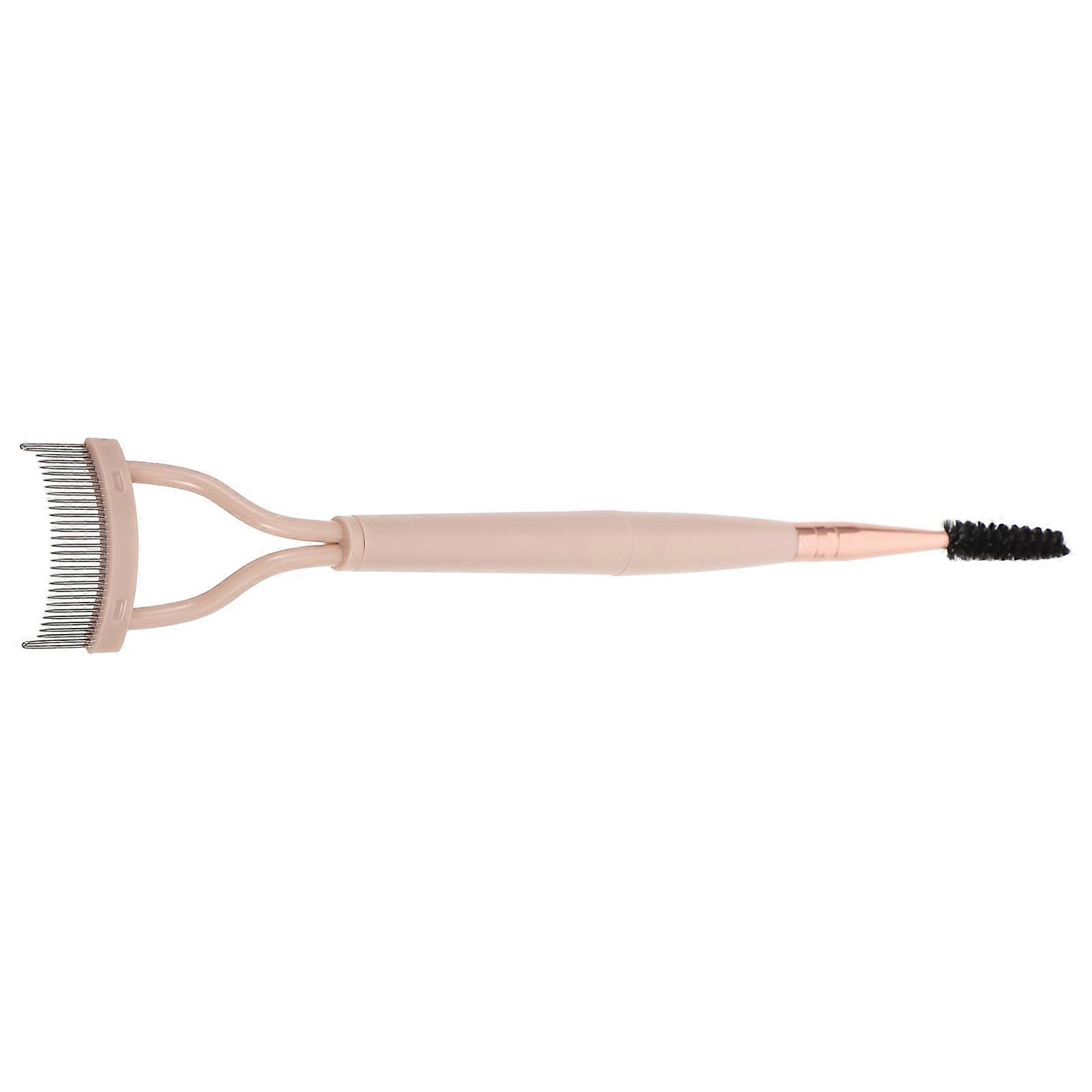 Brow Comb and Eyelash Separator for Makeup Tool Pink