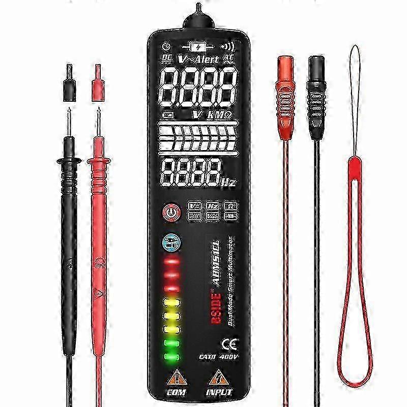 Digital Clamp Meter Wireless Clamp Meter Multimeter Clamp Meter 6000 Count Tool Bluetooth Transmit Data Lcd Backlight Measuring Tool