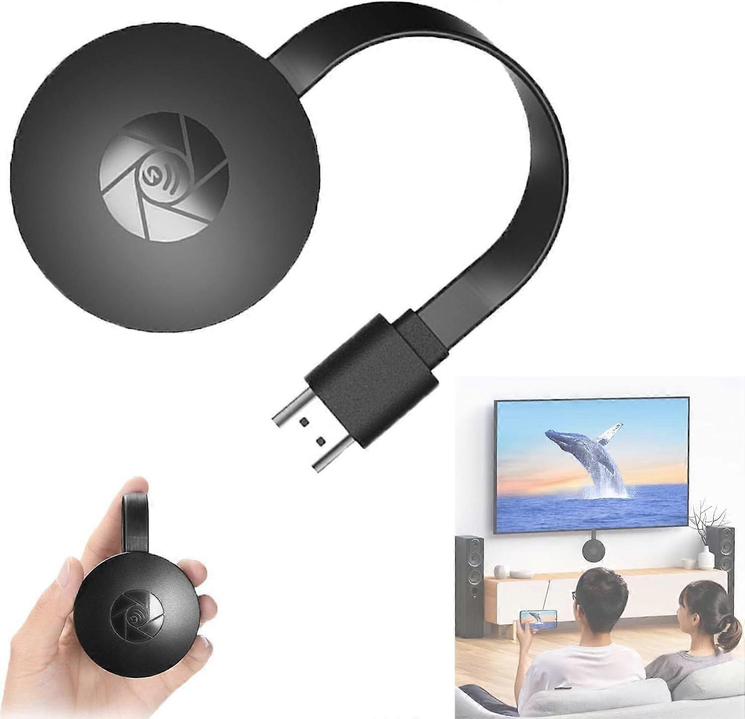 Castview TV 4K Wireless Display Dongle, Streaming Device for TV, 4K Casting Device, Wireless Screen Projector, 1 Pack