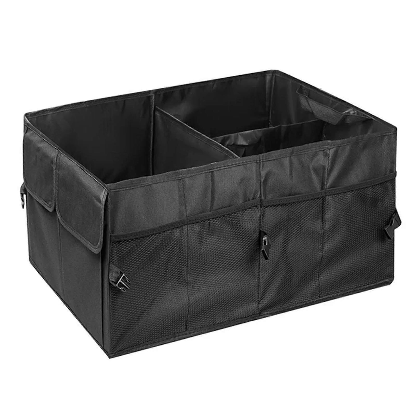 Car Trunk Organizer Compatible with Foldable Waterproof Large Capacity Oxford Storage Bin
