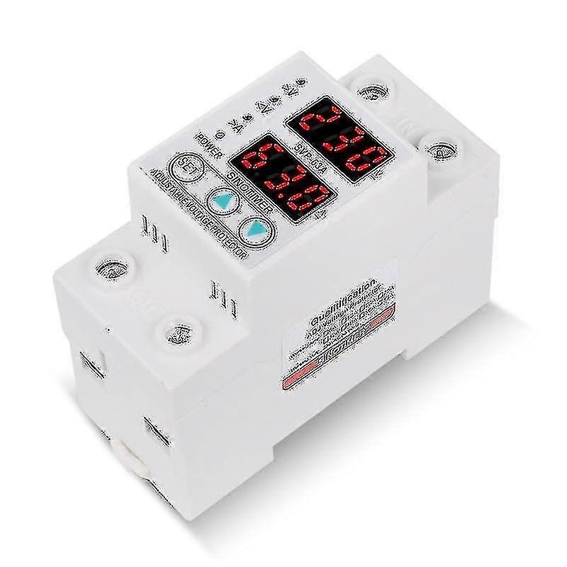 63a 230v Over Under Voltage Protective Device Protector Current Limit Voltmeter - - Huncv