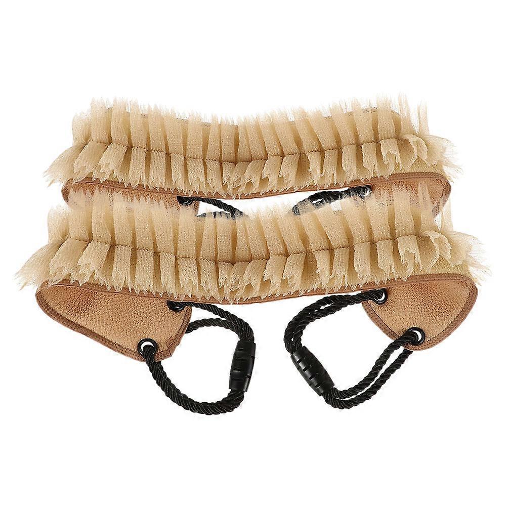 Back Exfoliating Scrubber for Shower Deep Cleaning with Handles 2Pcs