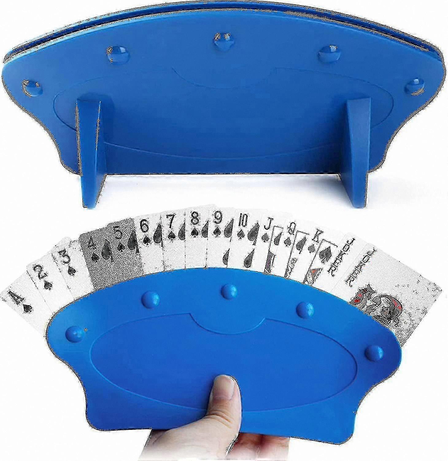 Card Game Stand, 2 Pack Card Holder for Playing Games