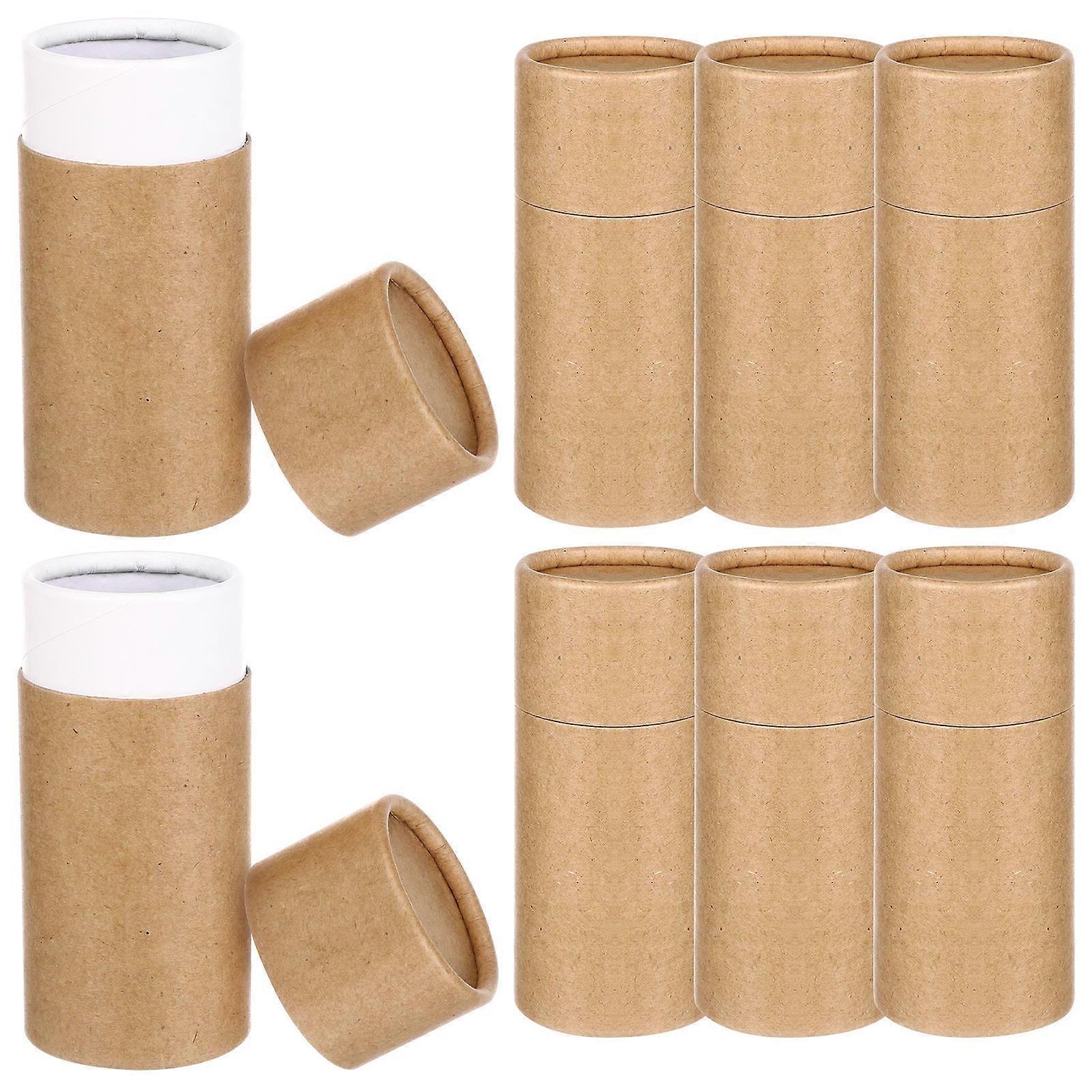 Yellow Essential Oil Bottle Can for Storage 10Pcs Packing Boxes