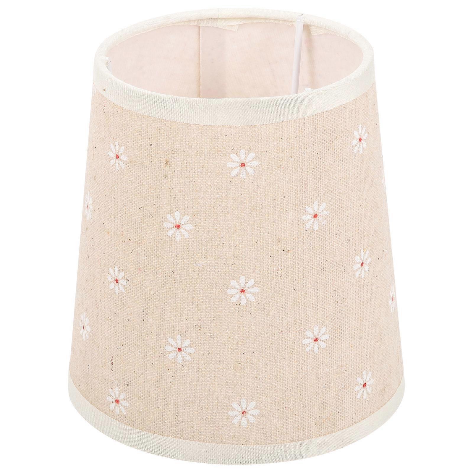 Lamp Shades Fabric Lampshade Flower Pattern for Table Lamp