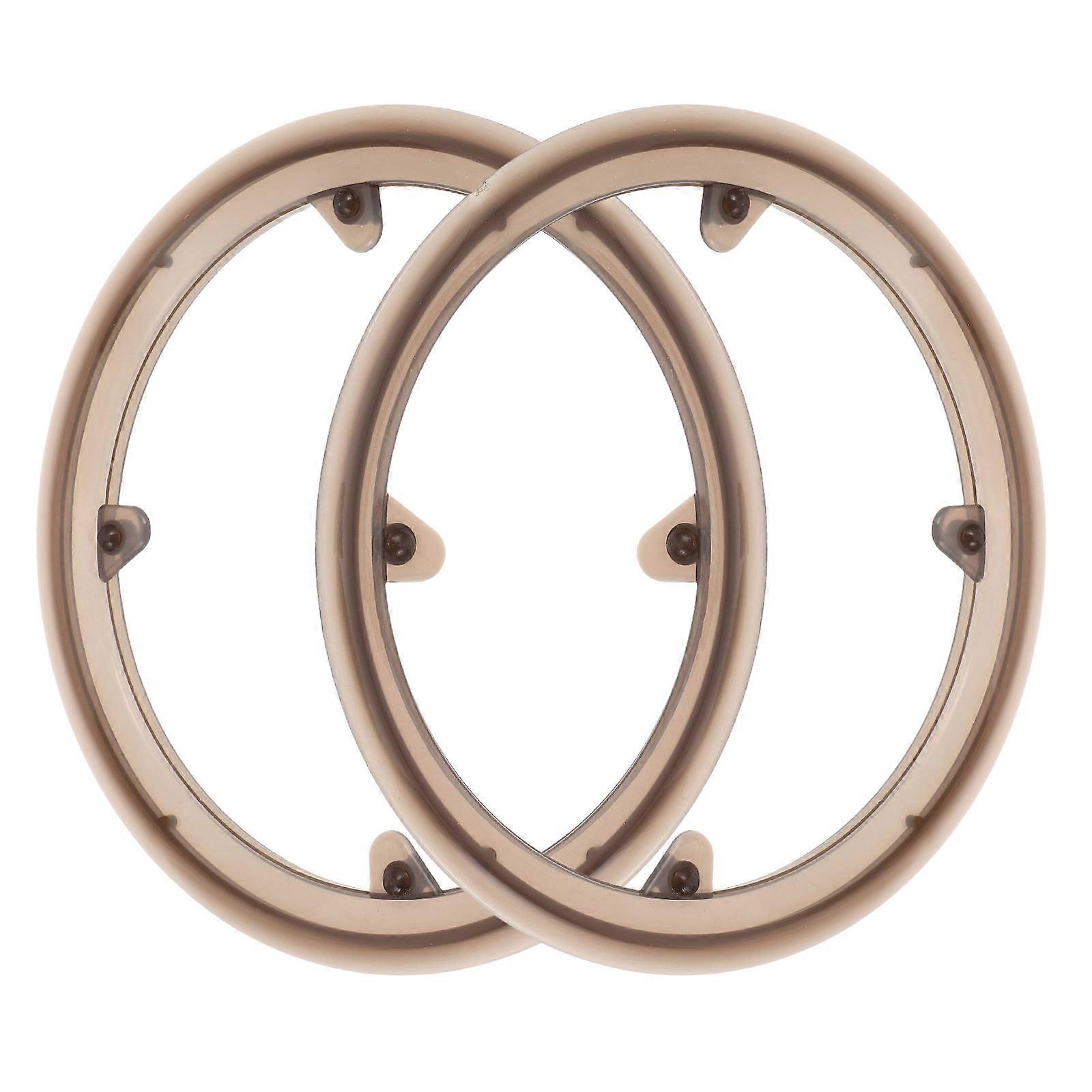 Mountain Bike Chain Guard 2Pcs Plastic Protector for Chainwheel Use