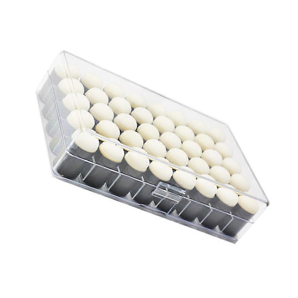 Finger Stamp Pad Craft Tool for DIY Rubber Stamp 40Pcs Black Set