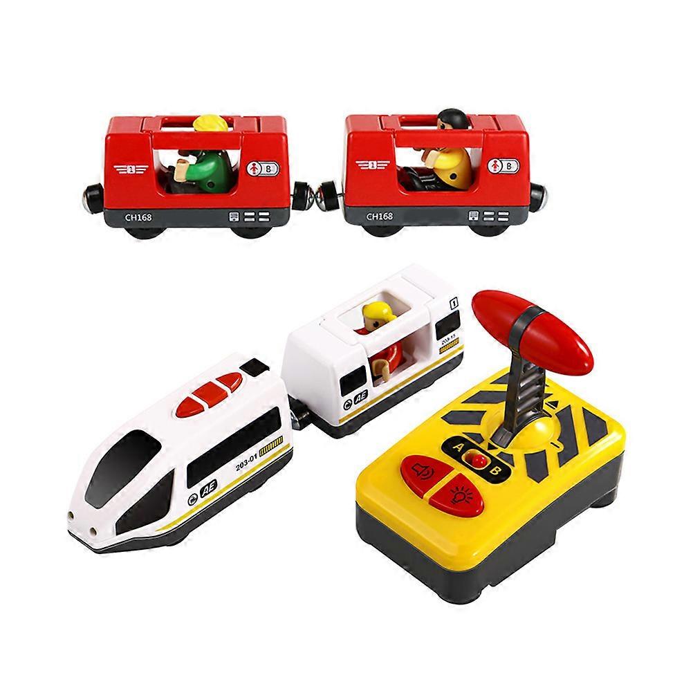 Plastic Train Toy Kids Electric Train Remote Controlling Toy 1Set