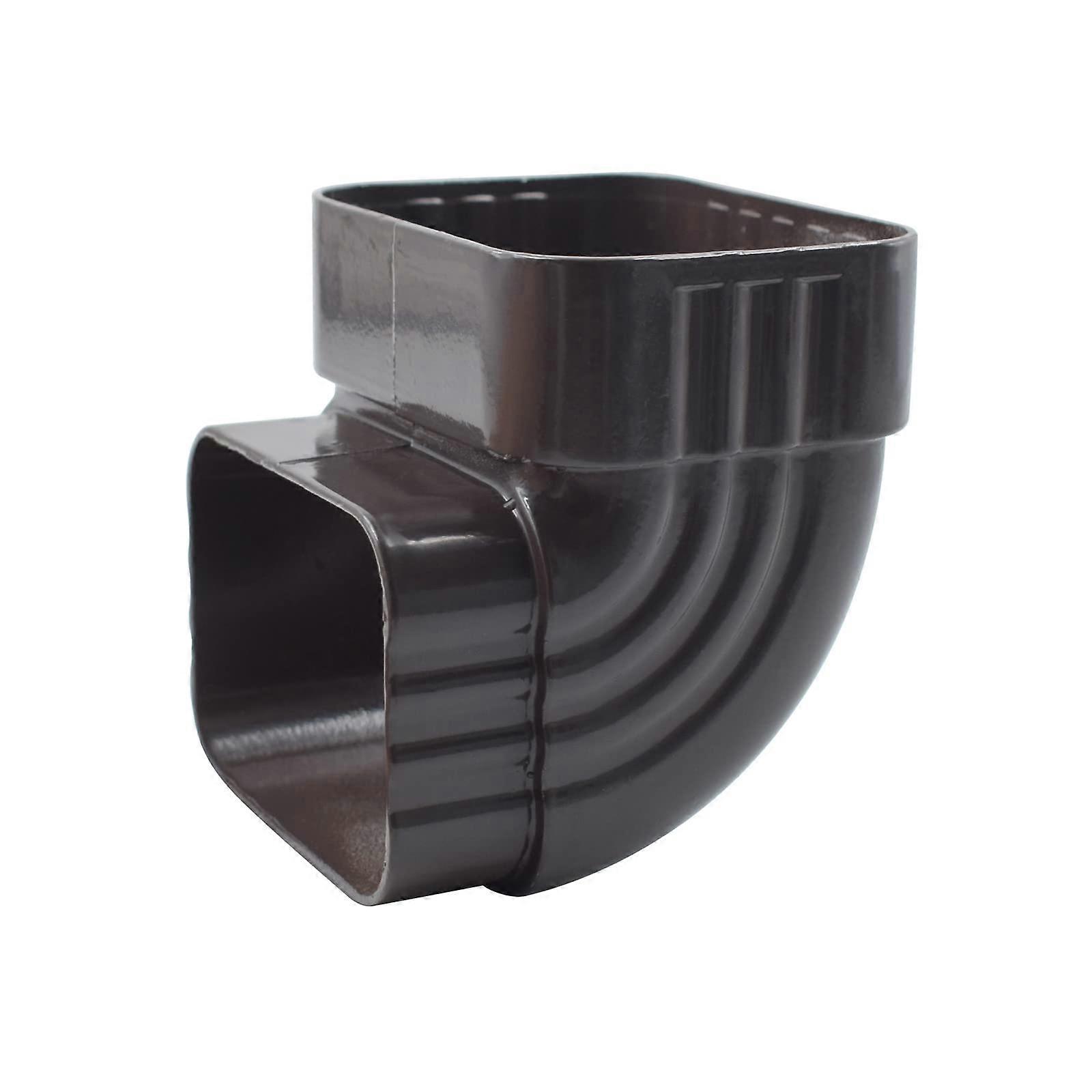 2x3 Inch Aluminum Downspout Elbow 90 Degree Gutter Connector for Efficient Water Flow Control