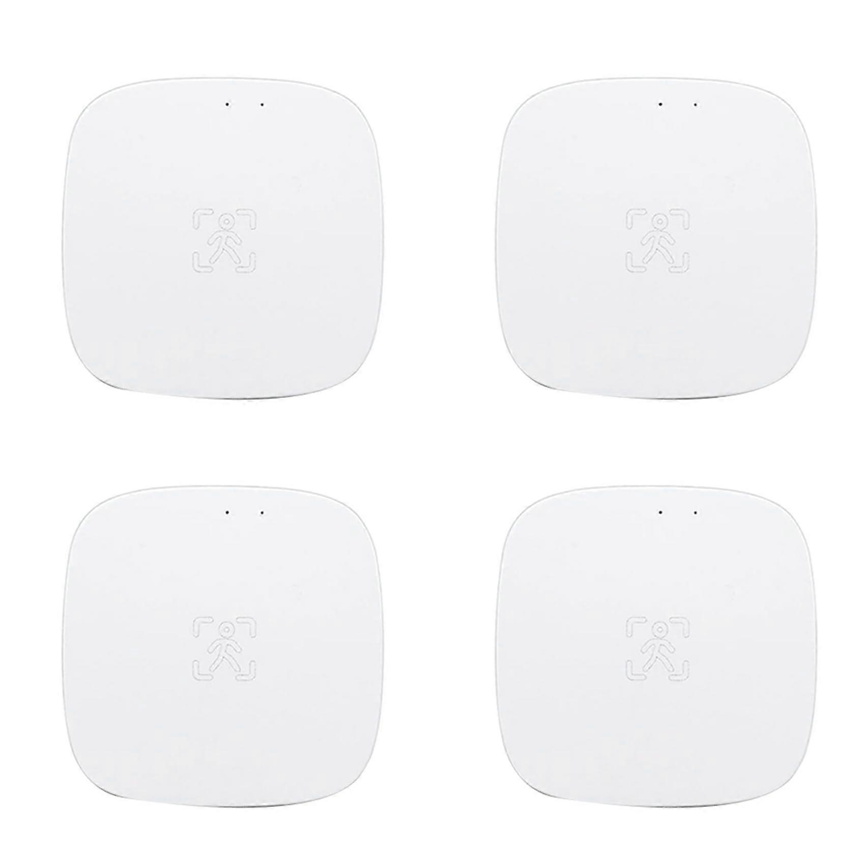 4X Smart Motion Sensor mmWave Human Presence Detector with PIR and Illuminance USB Wall Mount
