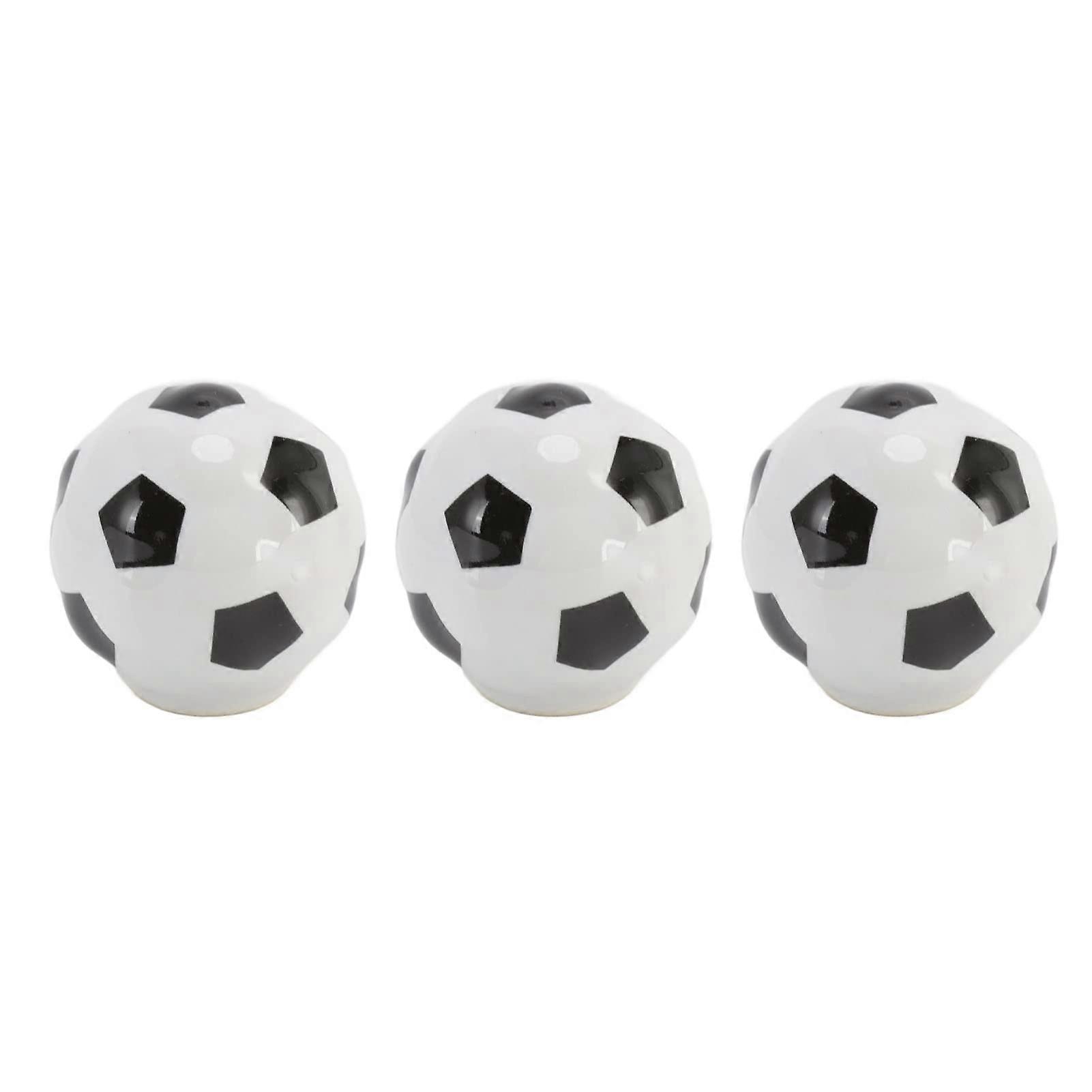 Soccer Drawer Knobs 3 Set Durable Ceramic Copper Pulls for Kids Room and Man Cave Sports Decor