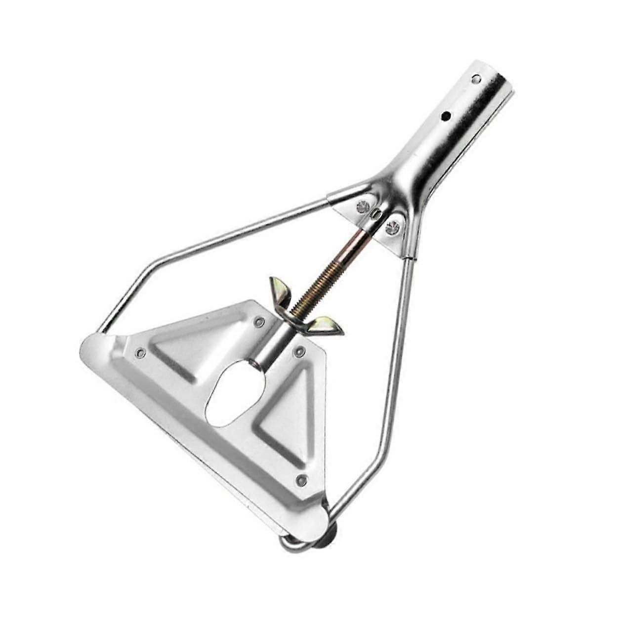 Mop Replacement Head with Easy Buckle Heavy Duty Microfiber Base for Wet and Dry Floor Cleaning