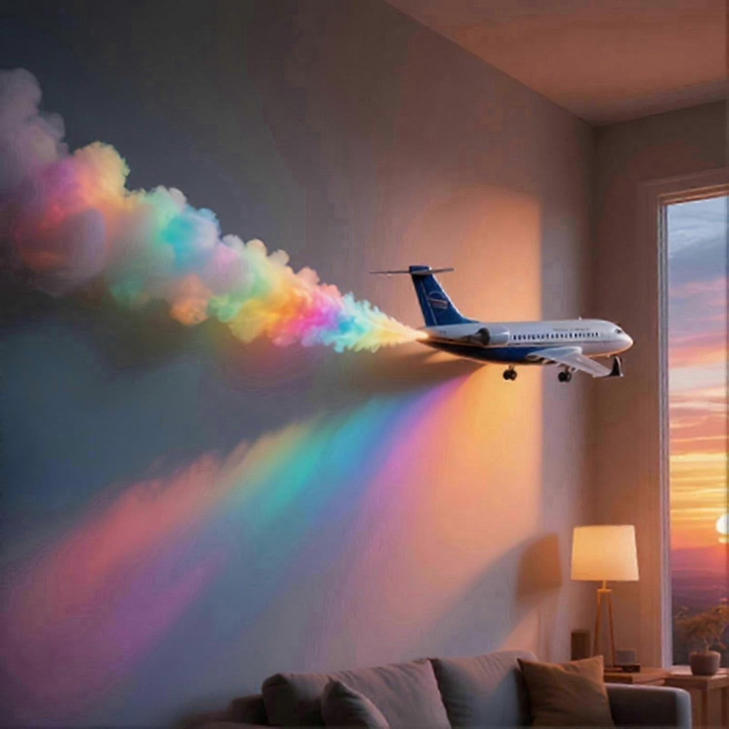 USB Thundercloud LED Light, 3D Cloud with Music Sync & Multicolor Decor