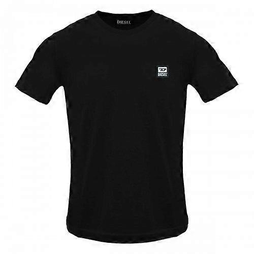 Diesel Mens Caviar Logo T-Shirt