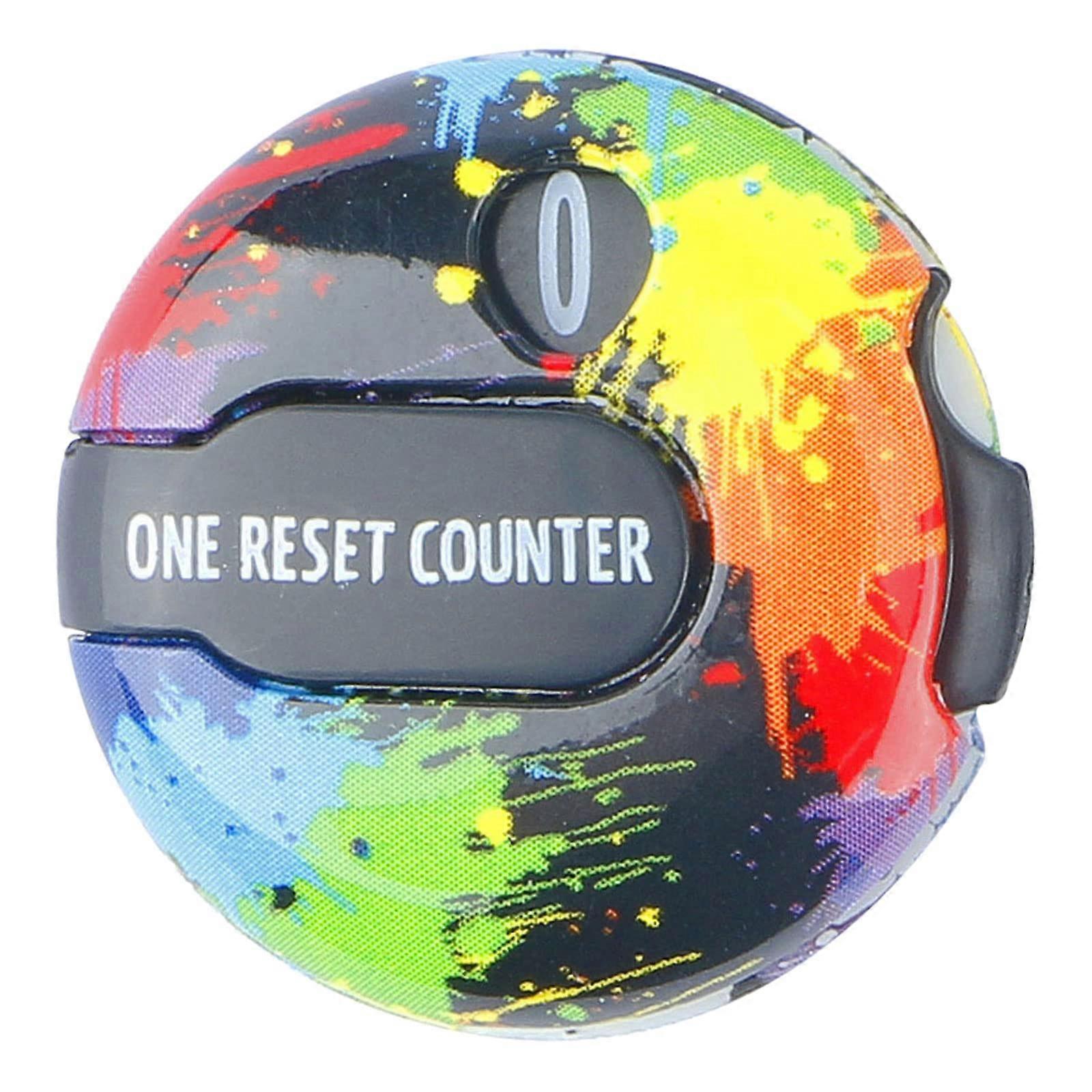 Golf Stroke Counter with Clip and OneTouch Reset, Compact Lightweight Golf Score Keeper
