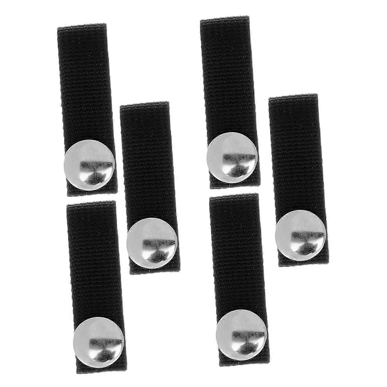 3 Pairs Hockey Helmet Chin Strap Replacement Single Snap Adjustable Secure Fit Removable