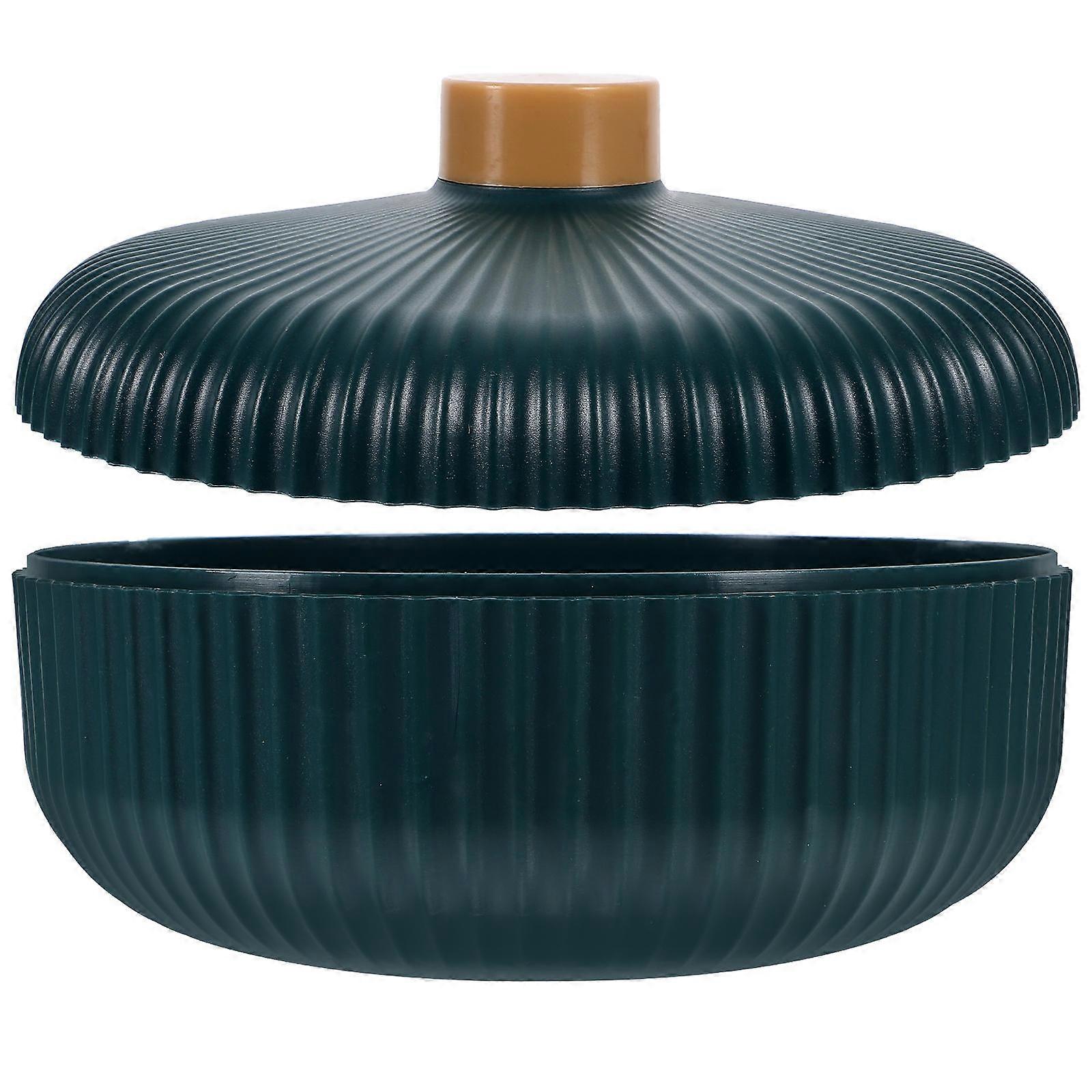 Snack Box Lidded Dried Fruit Case for 3-Compartment Candy Storage Box