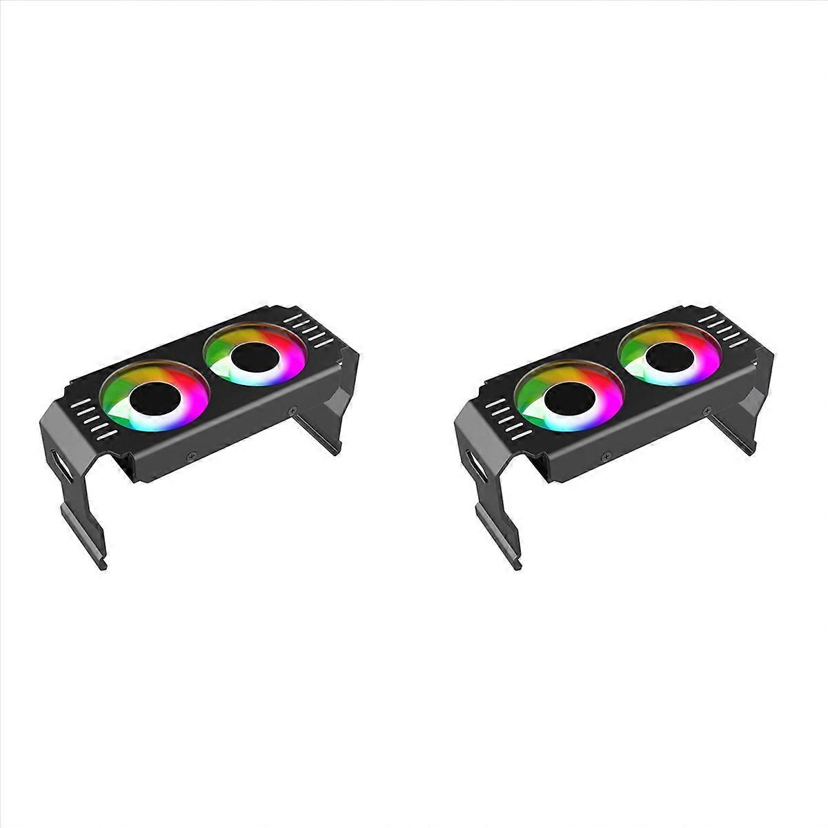 Computer RAM Memory Module Cooler PC DDR4/5 RGB Cooling Radiator(A)