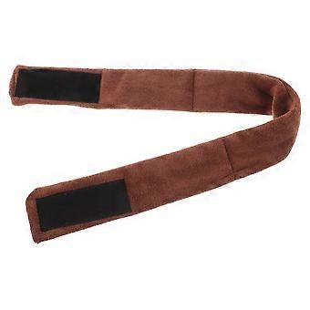 Perm Headband Cotton Hair Wrap for Dyeing and Perm Light Brown