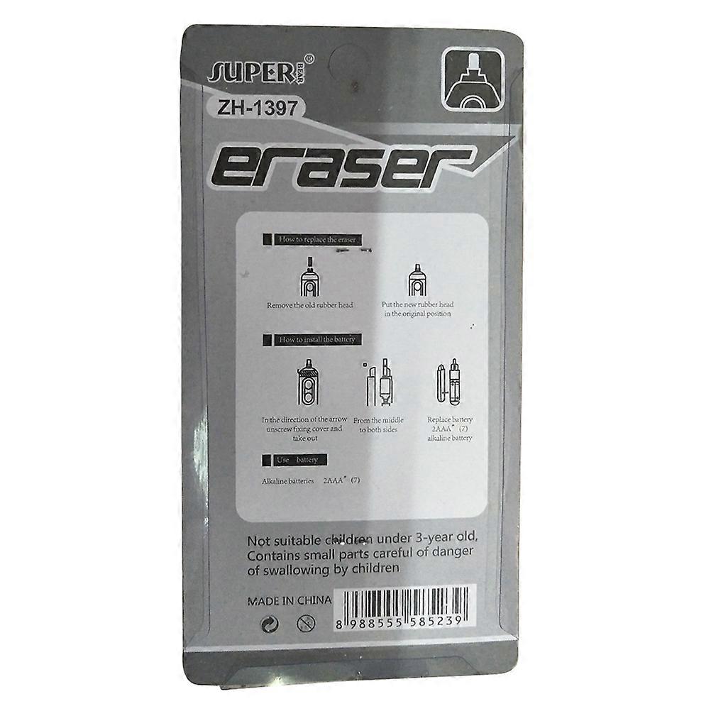 Eraser Replacements Electric Eraser Refills for Cleaning 3Pcs Multicolor Set