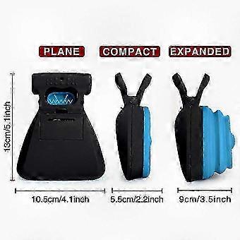 Foldable Portable Pet Waste Scooper with Bin Bag for Dog Cleaning
