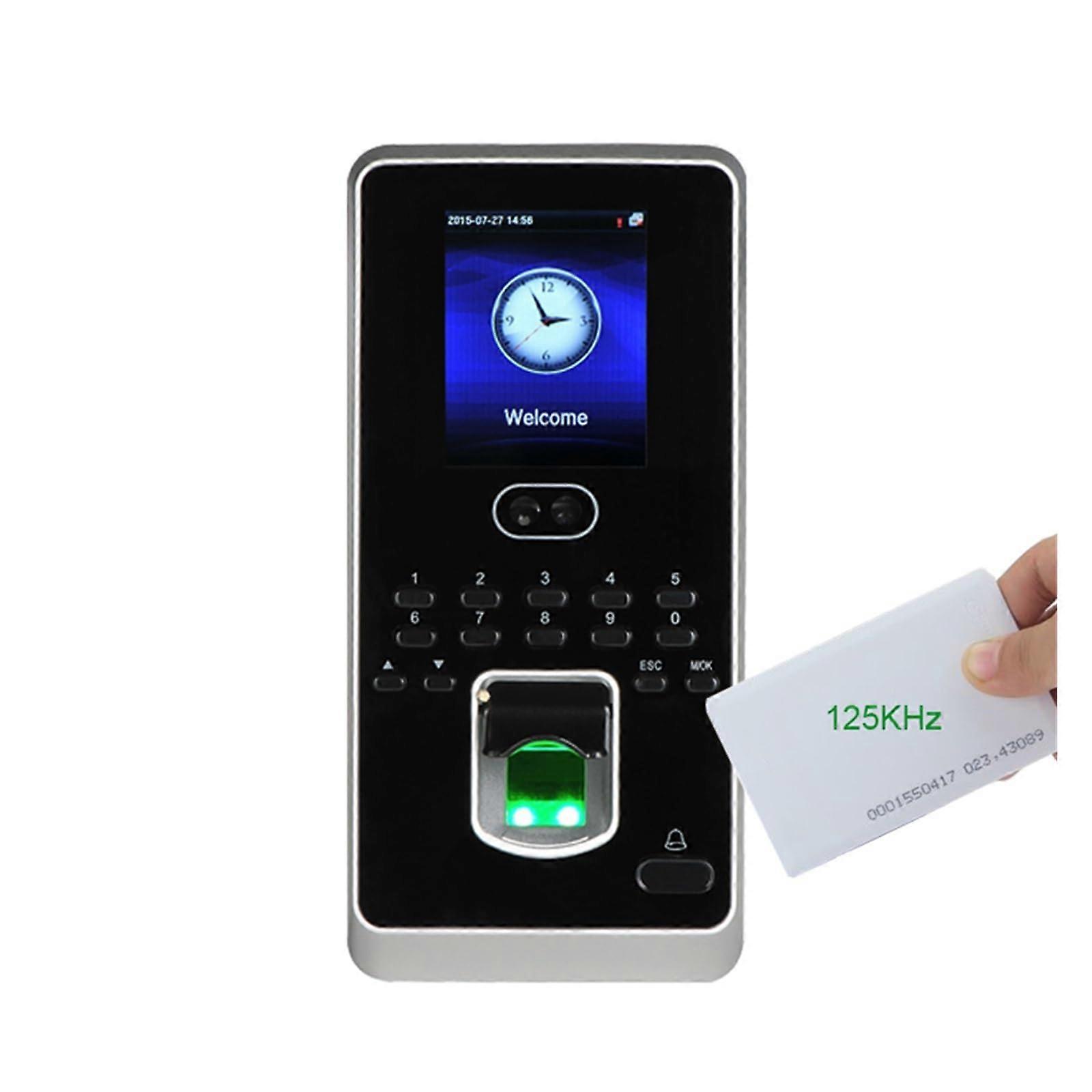 Face Recognition Time Clock with Fingerprint Access Control for Small Business