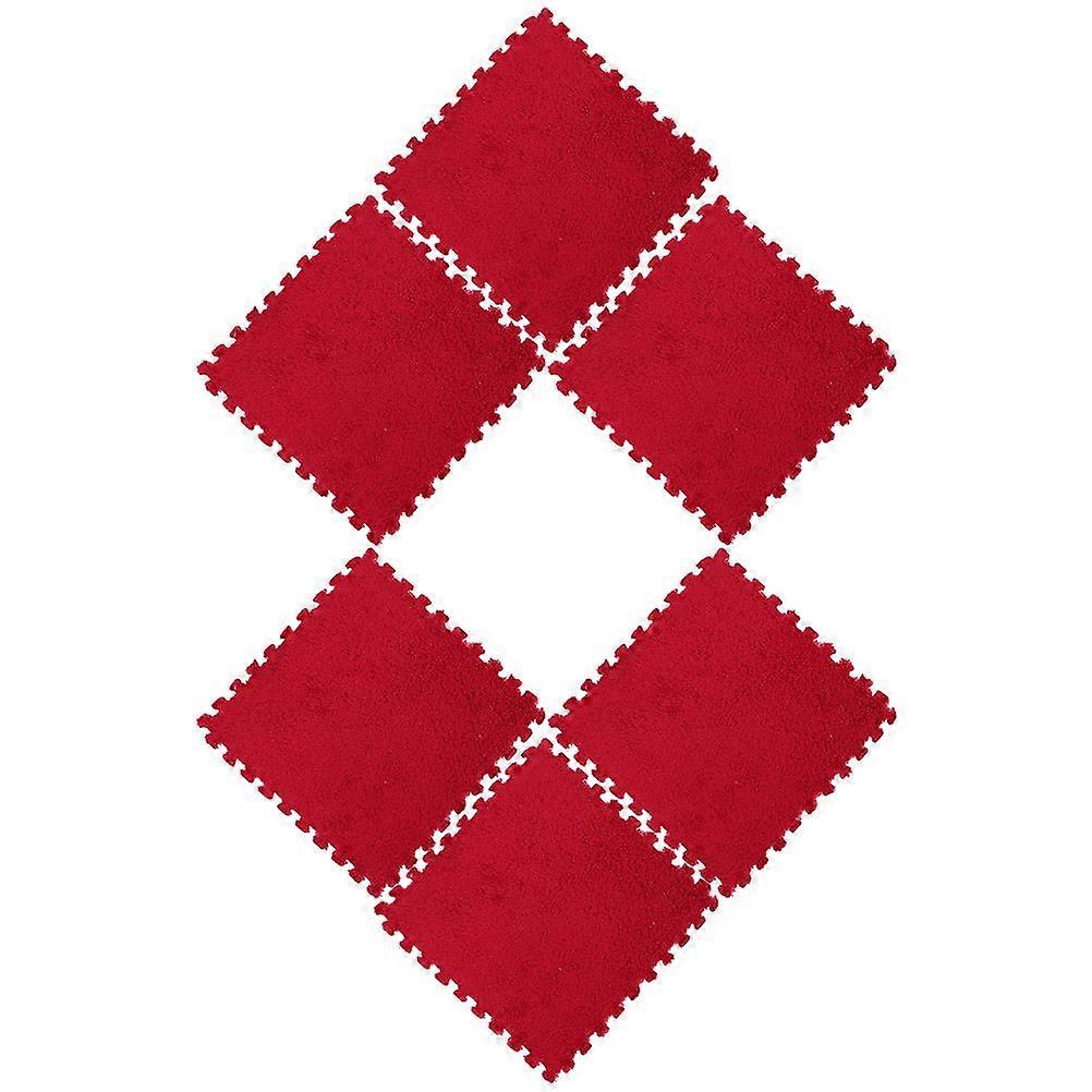6Pcs Household Flooring Tiles Multi-function Play Mats Replaceable Puzzle Cushions