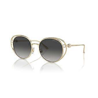 Jimmy Choo JC4003HB 30068G Vollrand-Sonnenbrille für Damen, oval, hellgold, UV-Schutz, Original