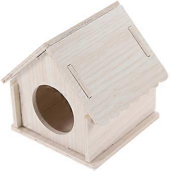 Gömställe för marsvin i trä, hydda för hamster, tillbehör