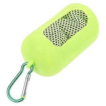 Toalha esportiva verde-clara para treino, 1 unidade, secagem rápida.