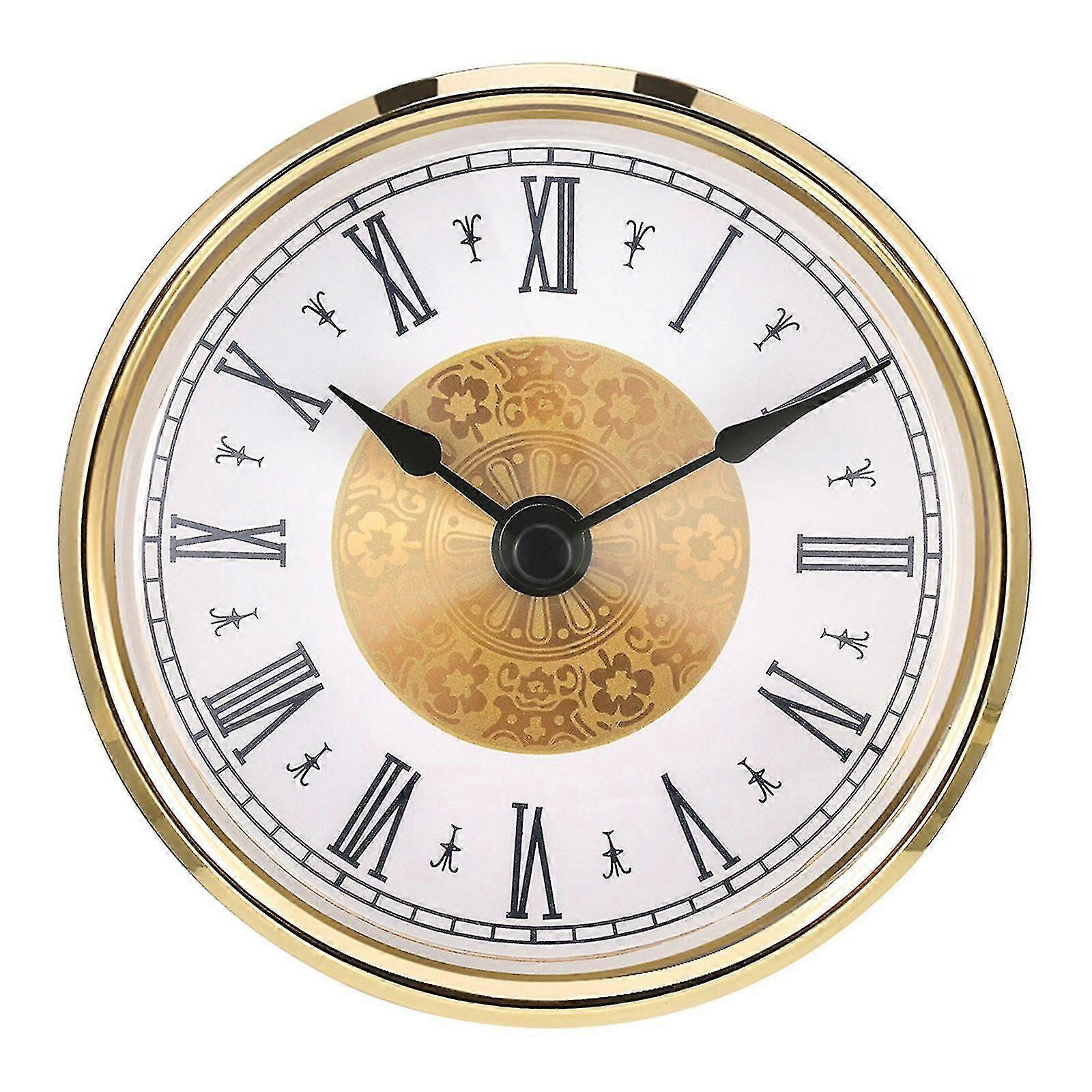Classic Clock Craft Insert Clocks Movement Quartz Diameter 80mm Number