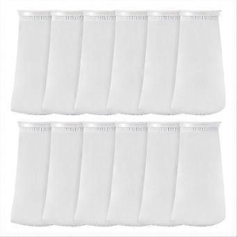 16 Pack of Filter Socks, 200 Micrometres, compatible with Fish Tank/Saline Aquarium, Pond, compatible with Sump/Overflow