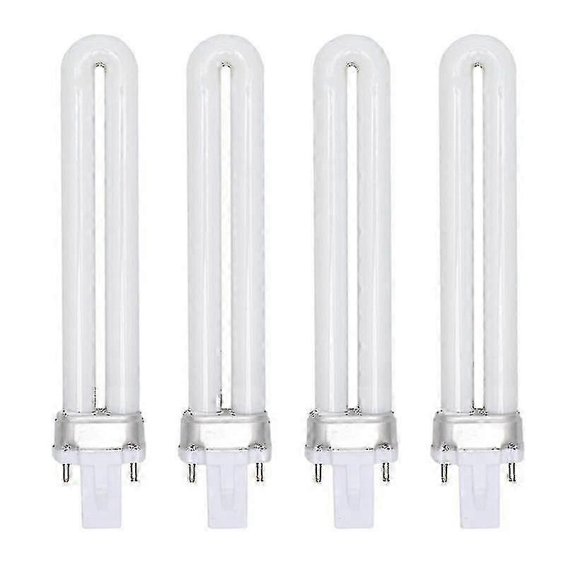4 stk 9W UV-lampe erstatningsrør