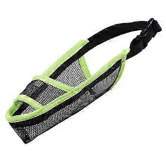 Soft Nylon Muzzle for Long Snout Dogs, Ergonomic Design Breathable Mesh Dog Muzzle Secure Muzzle Prevents Biting, Chewing & Barking, Anti-Biting 2