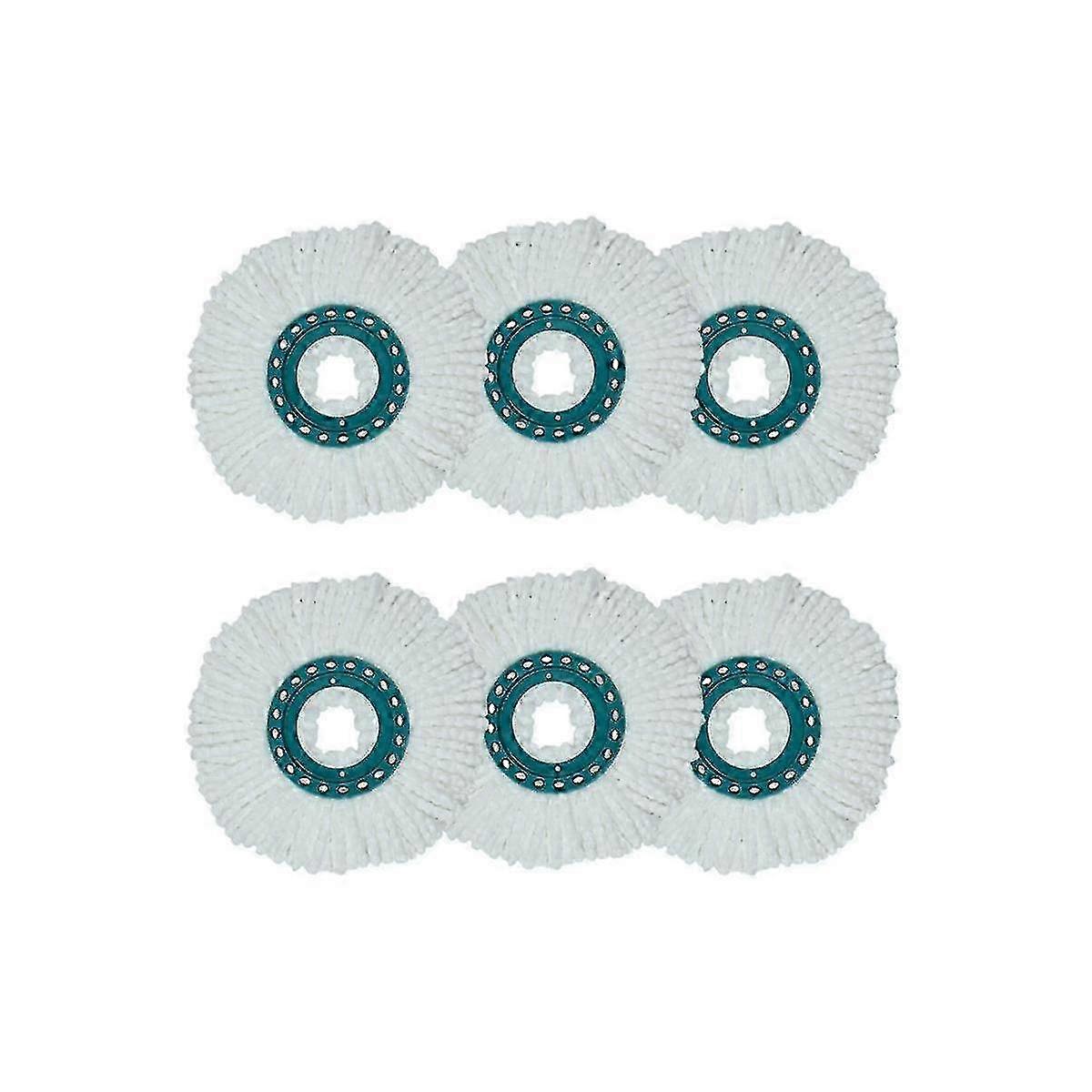 Mop Replacement For Clean Twist Disc Mop Systemes Replacement Microfibre, Suitable For All Floor Ty