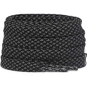 2 pares de cordones reflectantes planos de seguridad para zapatos, zapatillas, botas