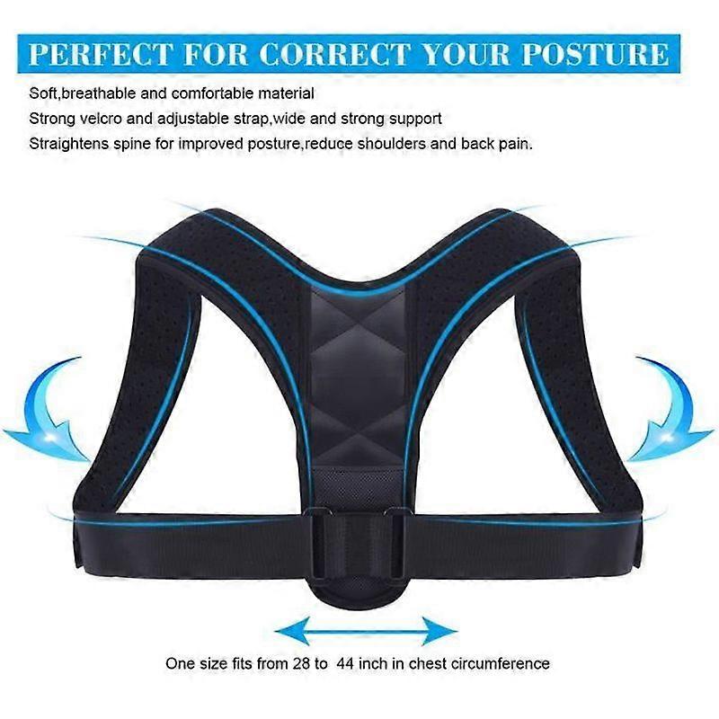 Adjustable Back Posture Corrector by ABI Spinal Column Support Orthosis