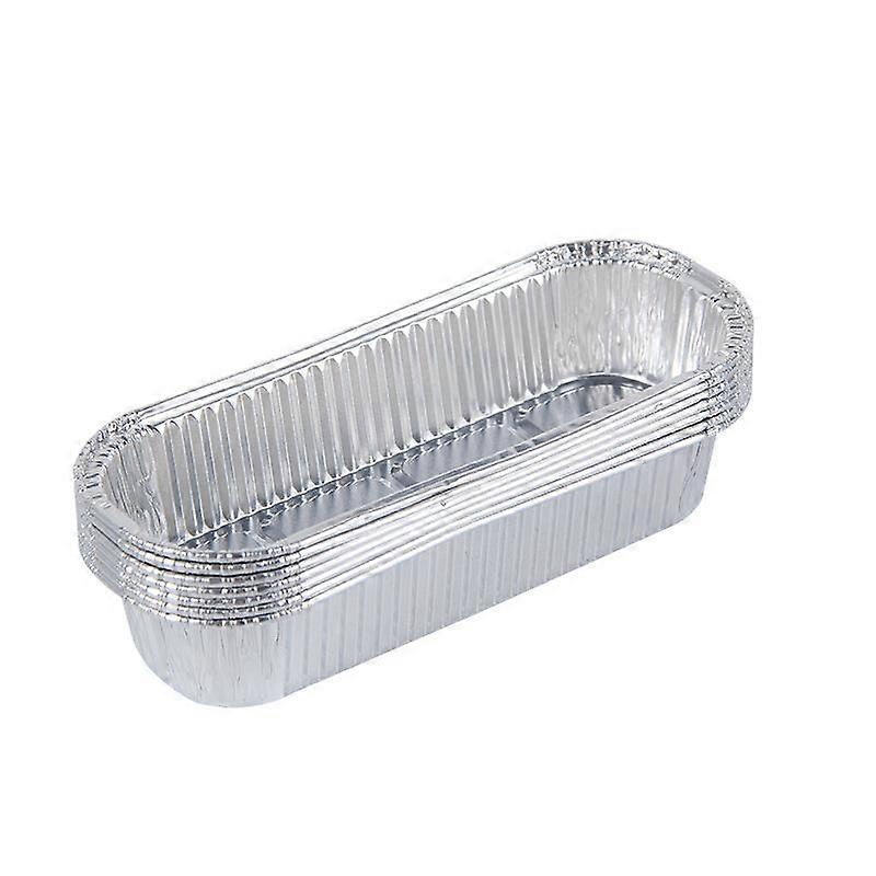 Multi Style Mini Foil Bread Tray Rectangular Disposable Food Packaging Container, Pancake Cake Baking Mini Cake Box.