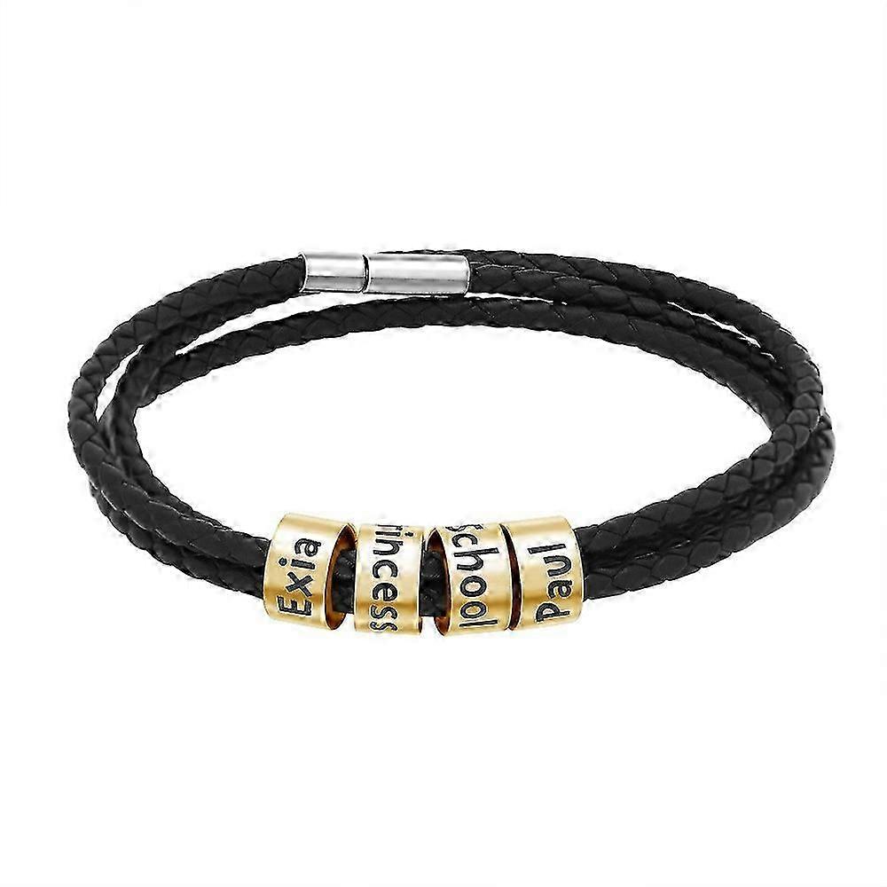 2026 Great!! Custom braided leather bracelet
