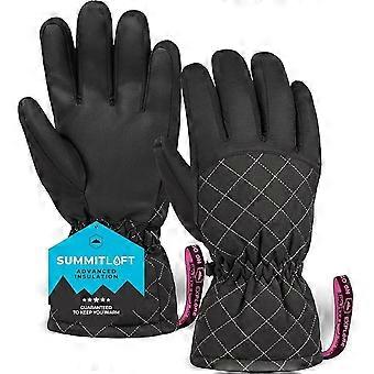 Waterdichte skihandschoenen voor dames - snowboardhandschoenen voor volwassenen, maat XS