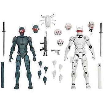Figurines - NECA - Pack of 2 Synja Robot Figurines - 18 cm - Multicolor - For children aged 3 and up