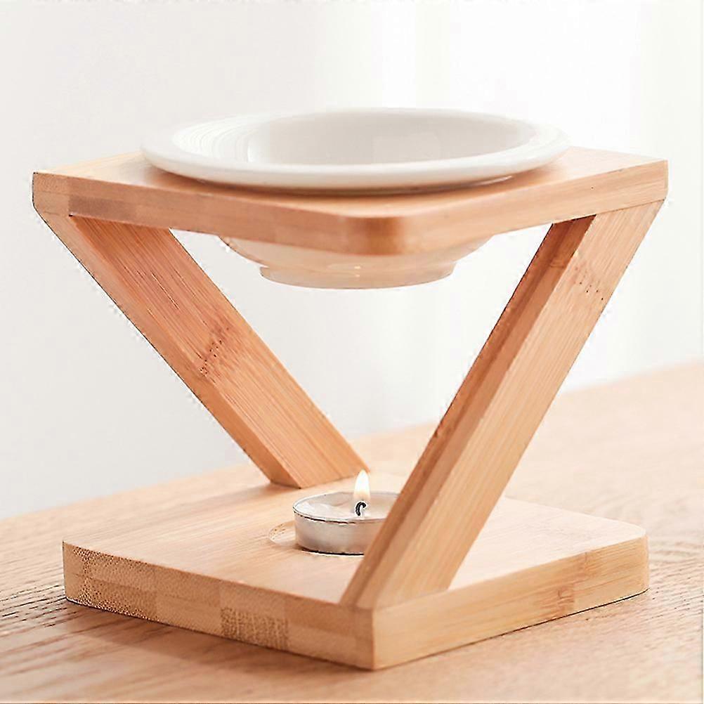 Ceramic Aromatherapy Oil Diffuser Candle Holder, 1 Set, 10.00X9.70X9.70CM