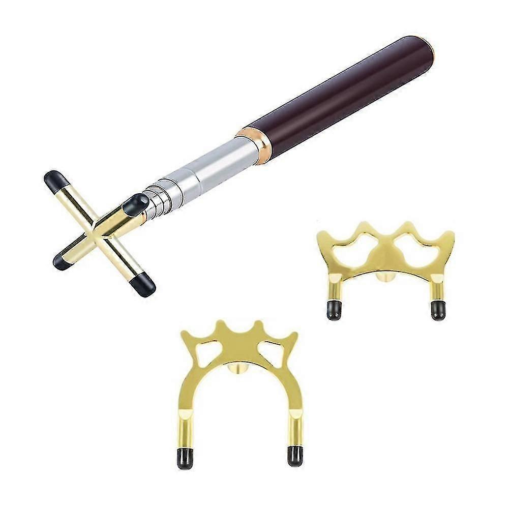 Retractable Billiards Cue Stick Bridge With Replaceable Bridge Head