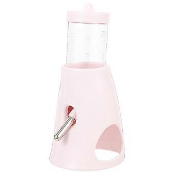 Household Chinchilla Bottle Hamster Waterer for Pink Vertical Feeder