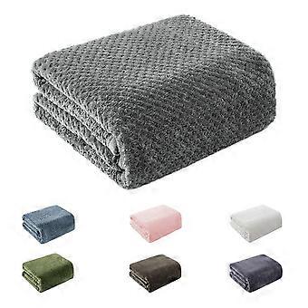 Coperta per animali domestici, coperta per cani, coperta per gatti, coperta per animali domestici per divani, calda e morbida, per cuccia per cani, cuccia per gatti, divano, viaggi e attività all'aperto (XLarge (78X47), coperta grigia