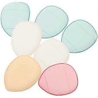 Finger Puff Reusable Makeup Puff for Facial Use 7Pcs Assorted Color Pack